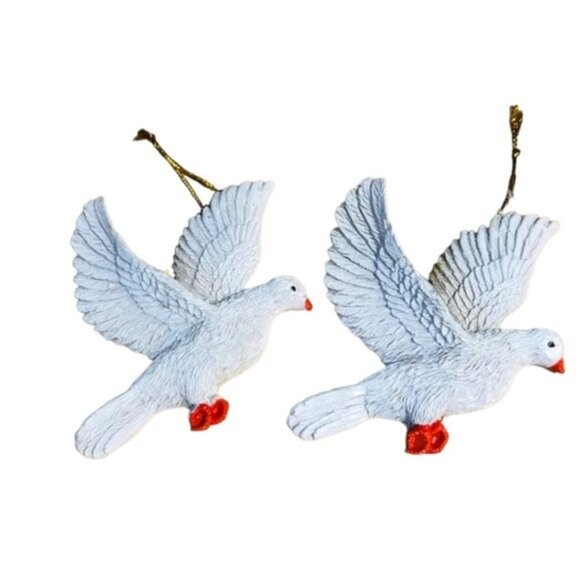 Legend of the Turtle Dove Christmas Ornaments Set - Picture 10 of 10
